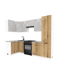 Кухонный гарнитур ВерсоМебель Эко-1 1.2x2.6 левая Версомебель