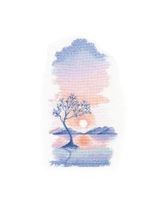 Набор для вышивания Закат / 1336В Овен