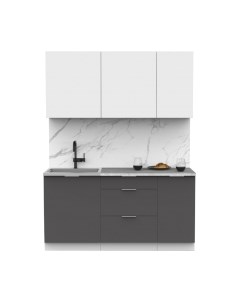 Кухонный гарнитур Интермебель Микс Топ-2 1.6м