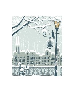 Скатерть JoyArty Зимние холода / tcox_6730 Joyarty