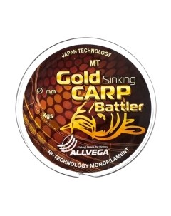 Леска монофильная Allvega Gold Carp Battler 0.28мм 150м / LGCB15028