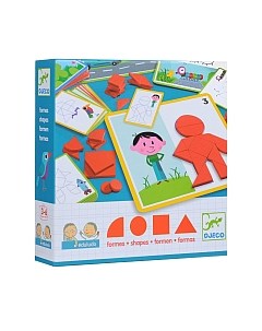 Развивающая игра Djeco Eduludo Фигуры / 08300