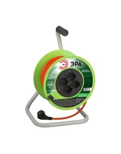 Удлинитель на катушке ЭРА RP-4e-3x1.5-50m / Б0056104 Эра