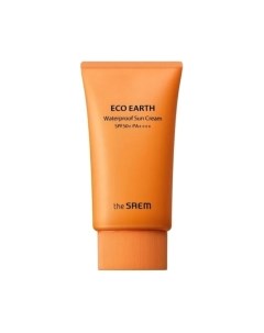 Крем солнцезащитный The Saem Eco Earth Waterproof Sun Cream SPF 50+ PA++++ The saem