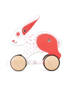 Игрушка-каталка Hape Зверики Зайчонок / E0918_HP