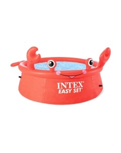 Надувной бассейн Intex Easy Set Веселый краб / 26100NP