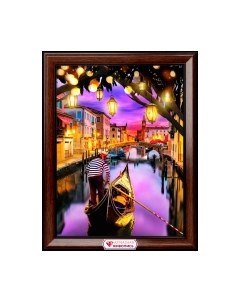 Набор алмазной вышивки Венецианский закат / АЖ-1872 Алмазная живопись