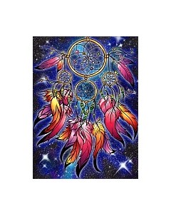 Набор алмазной вышивки Ловец волшебных снов / АЖ-1764 Алмазная живопись