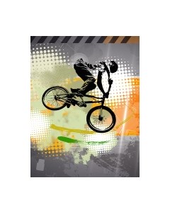 Фотообои листовые Citydecor Байк Трэвел