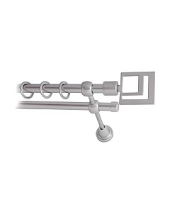 Карниз для штор Lm Decor Квадро 179 2р гладкий Lm decor