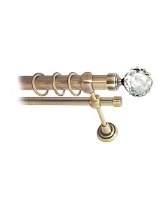 Карниз для штор Lm Decor Кристал 130 2р гладкий Lm decor