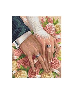 Набор алмазной вышивки В день свадьбы / АЖ-1667 Алмазная живопись