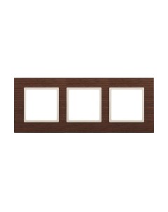 Рамка для выключателей и розеток ЭРА Elegance 14-5303-07 / Б0034580 Эра