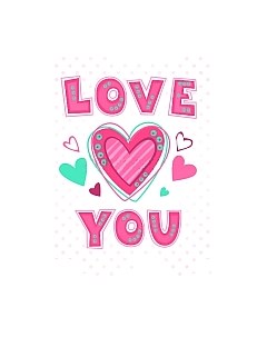 Набор алмазной вышивки Люблю тебя / WD2314 Wizardi