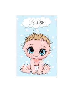 Набор алмазной вышивки Это мальчик / WD3028 Wizardi