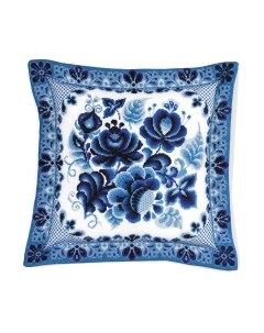 Набор для вышивания Панно/подушка Гжель / 1830 Риолис