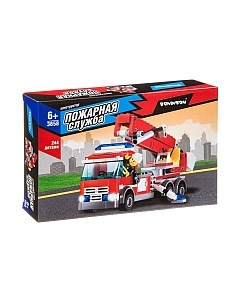 Конструктор Bondibon Пожарная Служба. Пожарная машина / ВВ3658