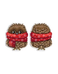 Набор для вышивания Зимний совенок / Р-343М М.п.студия