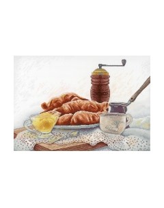 Набор для вышивания Французский завтрак / НВ-655М М.п.студия
