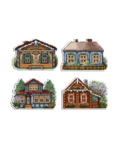 Набор для вышивания Магниты. Домики / Р-706М М.п.студия