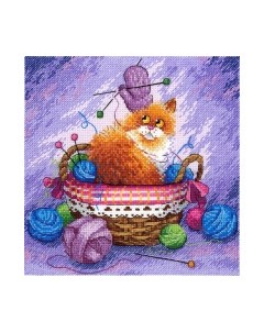 Набор для вышивания Кот в каблуках / НВ-749М М.п.студия