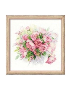 Набор для вышивания Акварельные розы / 1335 Риолис