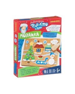Развивающая игра Bondibon Мозаика с гвоздями и молоточком / ВВ4634