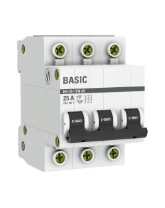 Выключатель нагрузки EKF Basic 3P 25А ВН-29 / SL29-3-25-bas Ekf