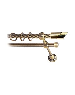 Карниз для штор Lm Decor Луна 056 2р витой Lm decor