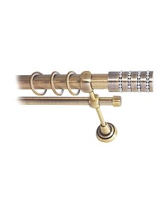 Карниз для штор Lm Decor Барамелла 117 2р гладкий 25/16мм Lm decor