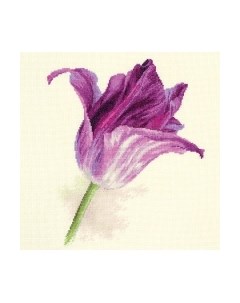 Набор для вышивания Тюльпаны. Сиреневый бархат / 2-44 Алиса