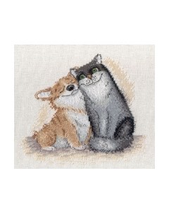 Набор для вышивания Мы вместе / НВ-593М М.п.студия