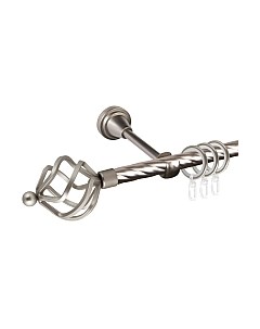 Карниз для штор АС ФОРОС Grace D16K составной + наконечники Булава Ас форос