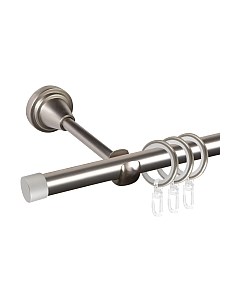 Карниз для штор АС ФОРОС Grace D16Г составной + заглушка Плоская Ас форос