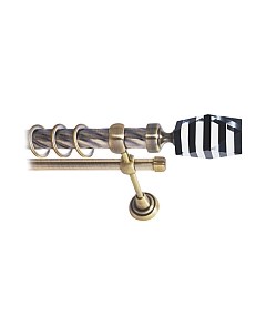 Карниз для штор Lm Decor Даймонд 135 2р витой 25/16мм Lm decor