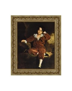 Картина Декарт Портрет мальчик в красном кафтане 8Л1631