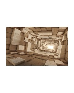 Фотообои листовые Citydecor Тоннель 3D