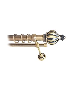 Карниз для штор Lm Decor Купол 145 2р гладкий 25/16мм Lm decor