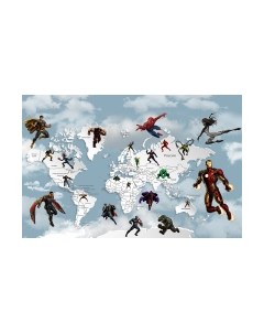 Фотообои листовые Citydecor Superhero 2