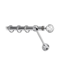 Карниз для штор Lm Decor Кристал 130 1р гладкий Lm decor