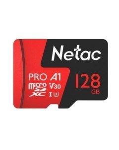 Карта памяти Netac MicroSD Card P500 Extreme Pro 128GB (NT02P500PRO-128G-R)