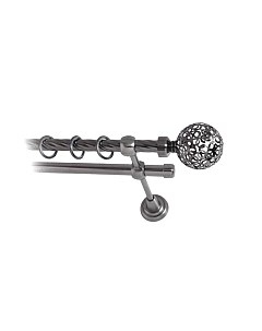 Карниз для штор Lm Decor Ажур 095 2р витой Lm decor