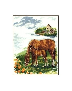 Набор для вышивания Лошадки / 1-03 Алиса