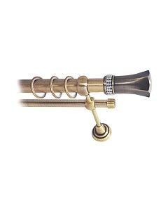 Карниз для штор Lm Decor Севилла 120 2р гладкий 25/16мм Lm decor