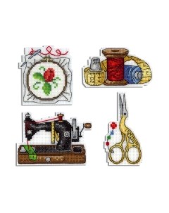 Набор для вышивания Рукодельные. Магниты / Р-339М М.п.студия