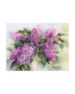 Набор для вышивания Акварельная сирень / 2-45 Алиса