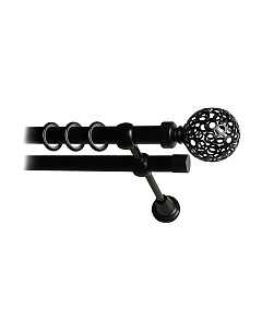 Карниз для штор Lm Decor Ажур 095 2р гладкий 25/19мм Lm decor