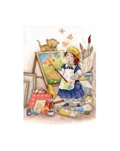 Набор для вышивания В мастерской художника / НВ-660М М.п.студия