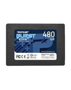 SSD диск Patriot Burst Elite 480GB (PBE480GS25SSDR)