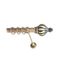 Карниз для штор Lm Decor Купол 145 1р гладкий 25мм Lm decor